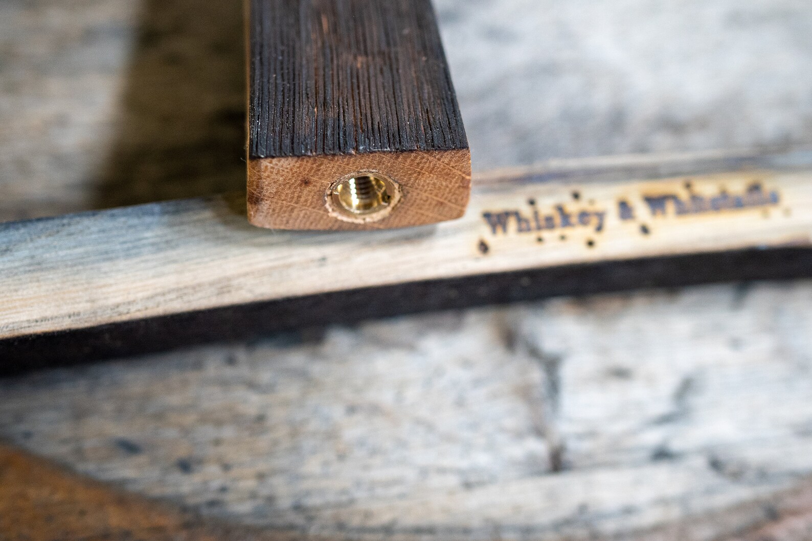 Whiskey Barrel Beer Tap Handle Etsy