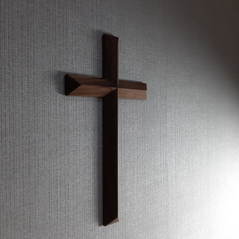 Handmade Wood Cross Wall Hanging Wood Cross Wall Decorative Etsy