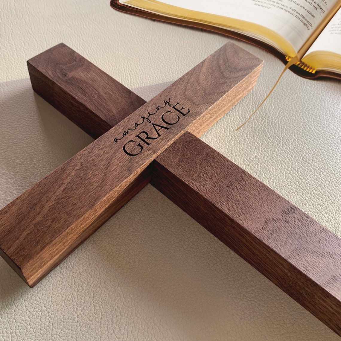 Handmade Wood Cross Wall Hanging Wood Cross Wall Decorative Etsy UK