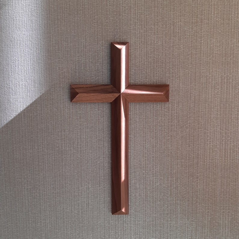 Handmade Wood Cross Wall Hanging Wood Cross Wall Decorative Etsy