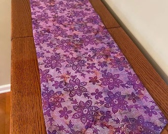 Floral Batik Table Runner