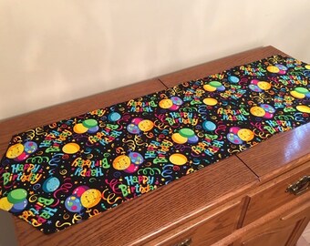 Birthday Table Runner