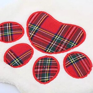 Personalised Christmas Stockings: Pet & Family Embroidered stockings, Xmas Decor, fast delivery, Australian made, Paw Stockings, decorations bild 7