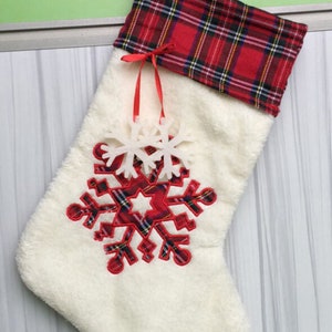 Personalised Christmas Stockings: Pet & Family Embroidered stockings, Xmas Decor, fast delivery, Australian made, Paw Stockings, decorations bild 6