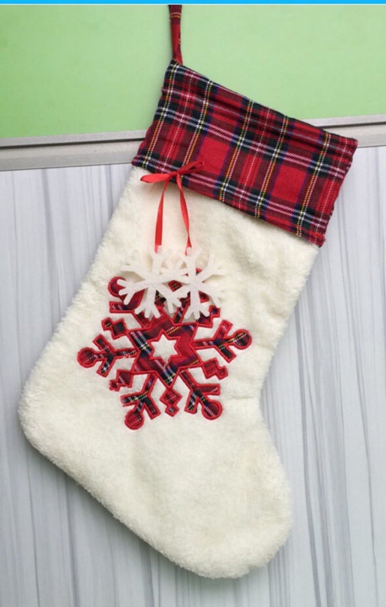 Personalised Christmas Stockings: Pet & Family Embroidered stockings, Xmas Decor, fast delivery, Australian made, Paw Stockings, decorations bild 6