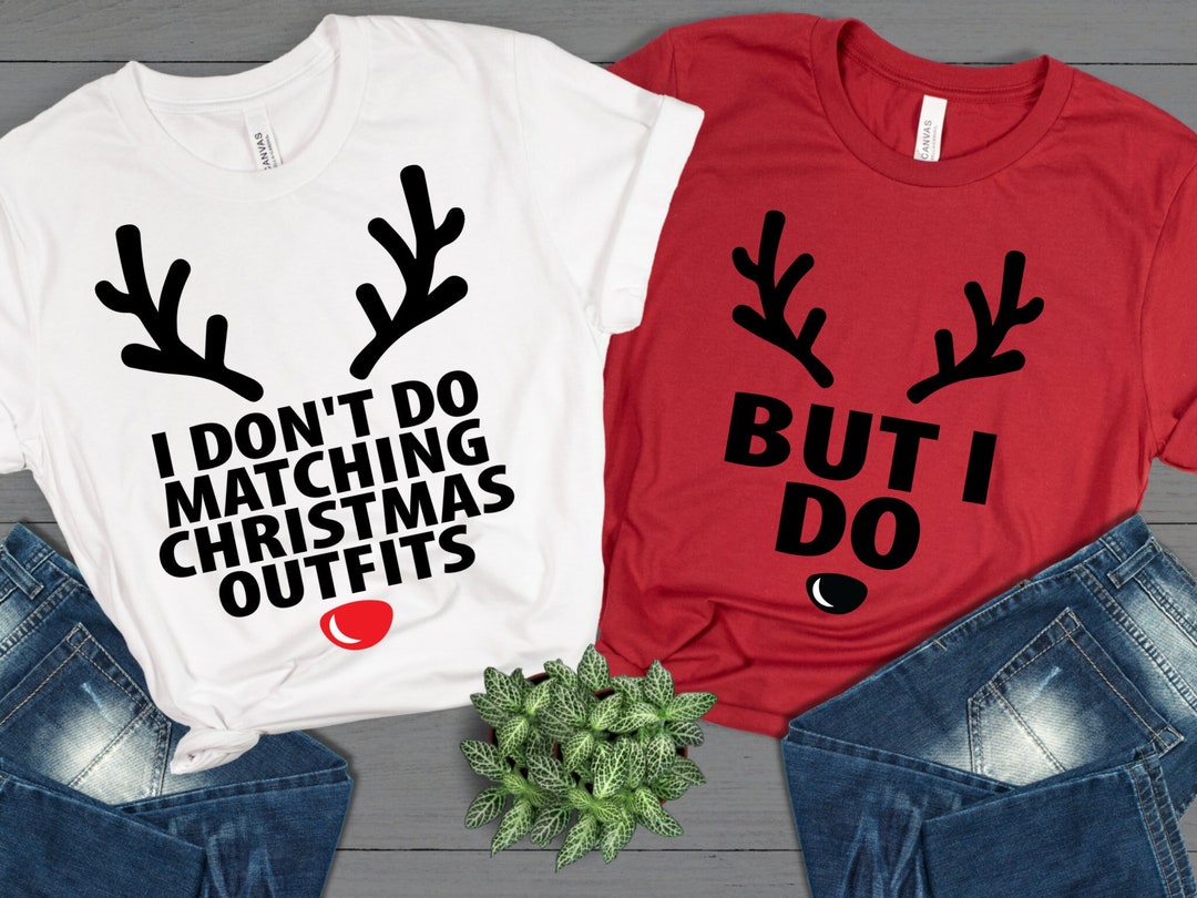 Funny Christmas Couples Shirts, Christmas Family Group Matching Tee ...