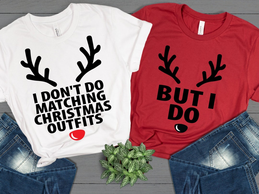 Funny Christmas Couples Shirts, Christmas Family Group Matching Tee