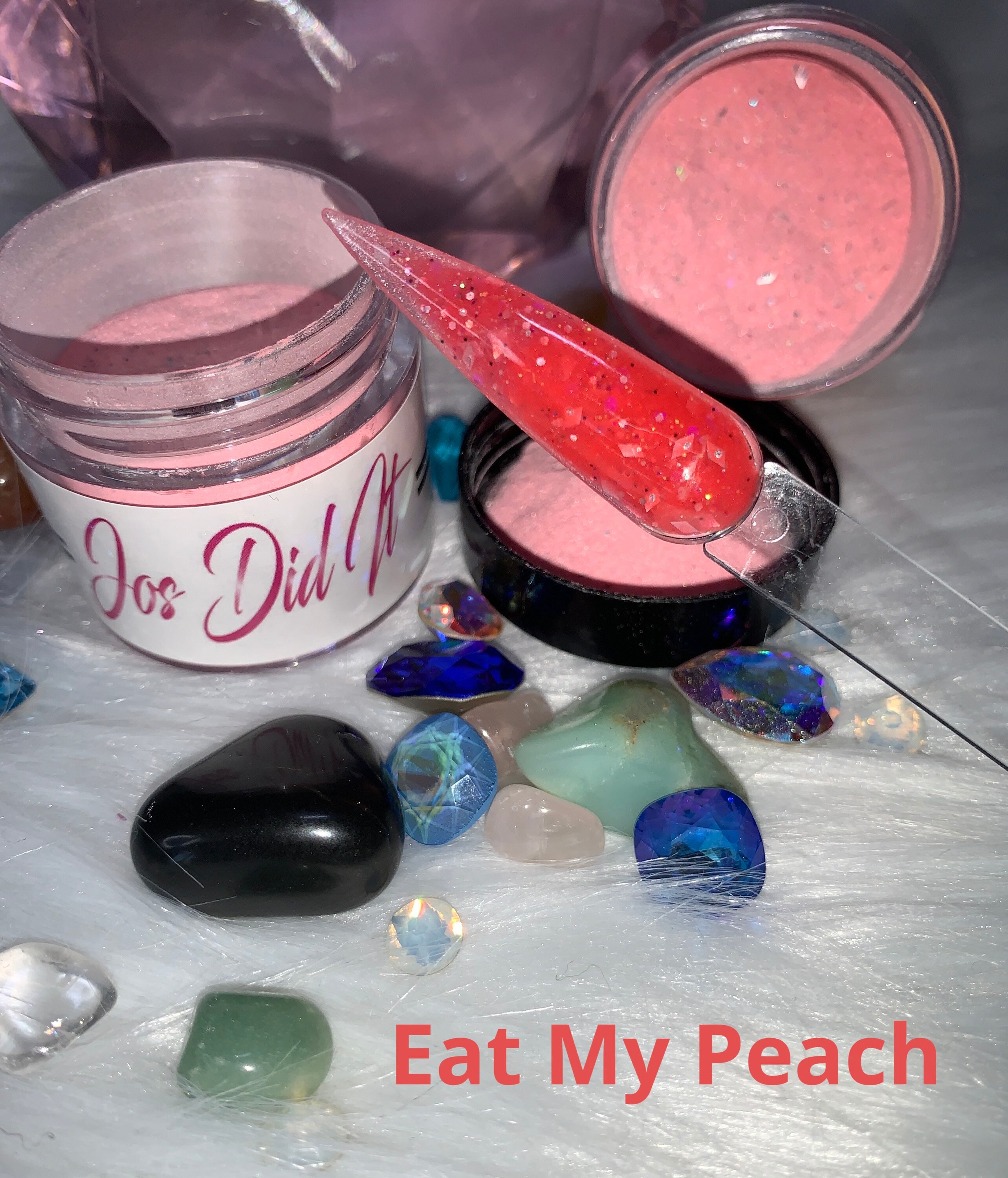 Glow in the dark Glitter Acrylic Etsy