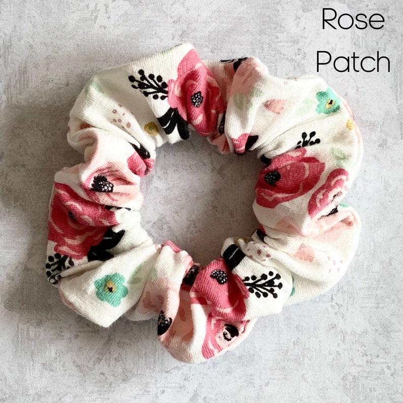 Floral Scrunchies