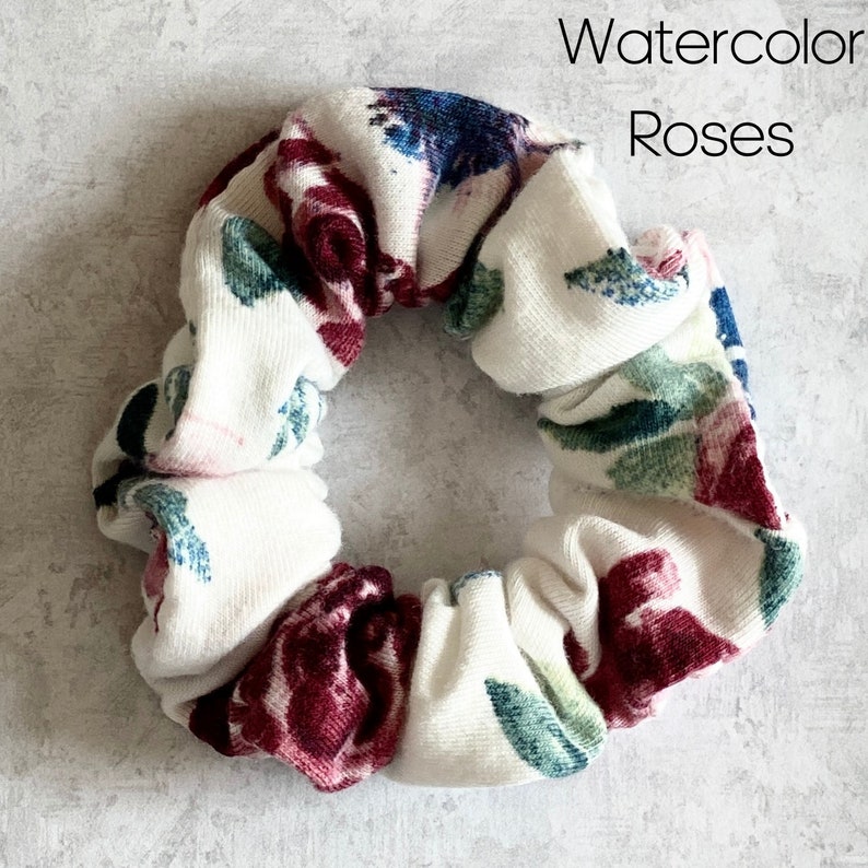 Floral Scrunchies
