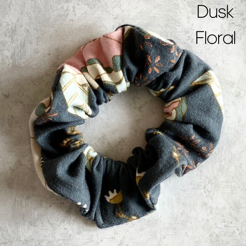 Floral Scrunchies