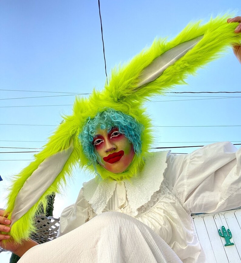 bunny bonnet adult