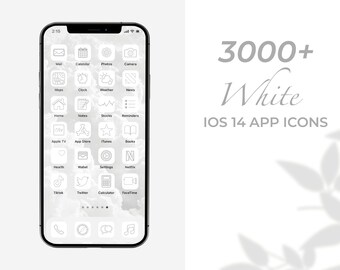 pix Ios 14 Home Screen Ideas Aesthetic White homescreen etsy