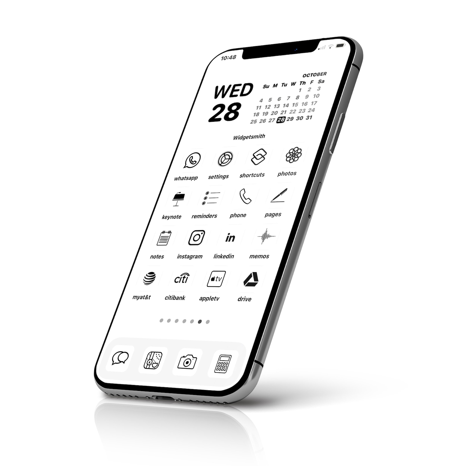 6000 White Iphone IOS 14 Icon Pack Minimalistic Aesthetic Etsy
