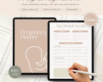 Planificateur de grossesse | Journal hebdomadaire, suivi financier pour prendre soin de soi | Organiseur et objet souvenir Bump to Baby | Planificateur de maternité
