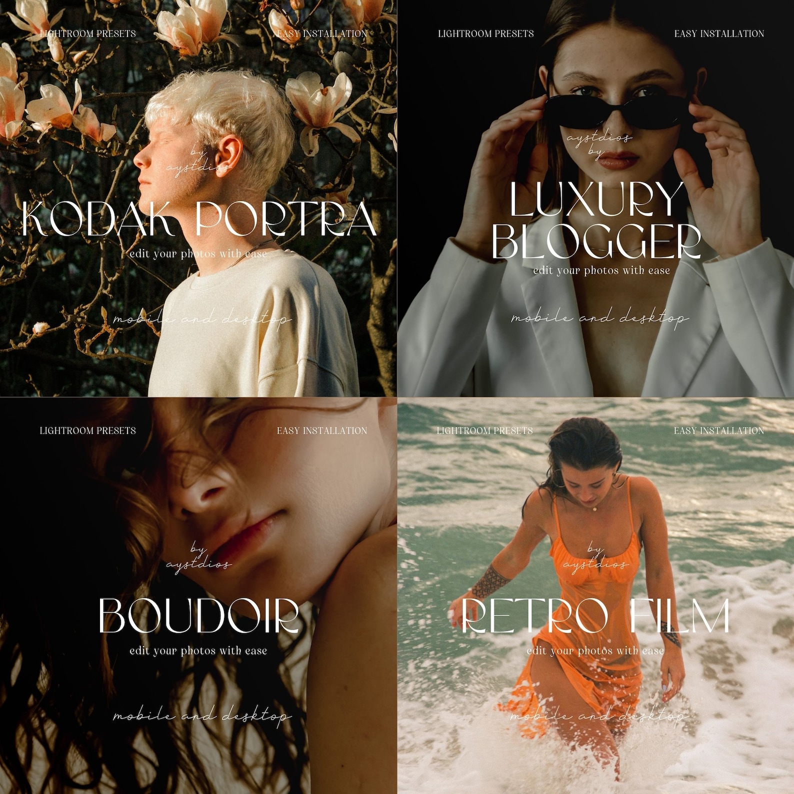 Filter Presets Mega Pack Lightroom Presets for Mobile and Desktop Filter, Photography ...
