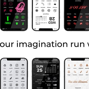 Über 3.000.000 hochauflösende iOS Icons Pack Mega Bundle iPhone IOS 16 App Ästhetik Kostenlose benutzerdefinierte Symbole IOS14-Telefon-Startbildschirm-Widget Bild 3