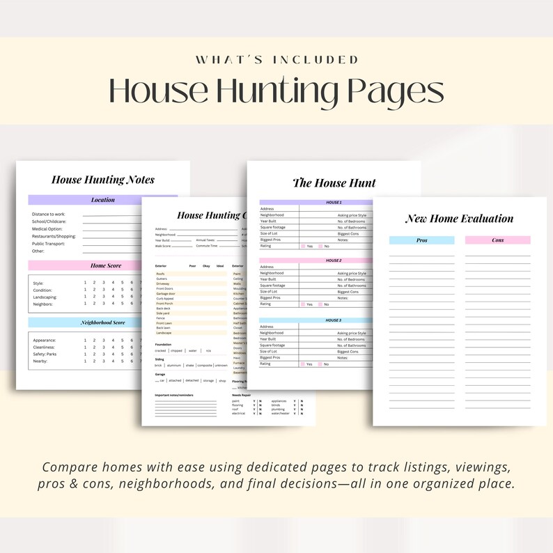 Moving Planner | Printable Relocation Organizer | Budget, Packing ...