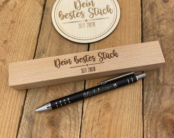 engraved metal ballpoint pen personalized - gift