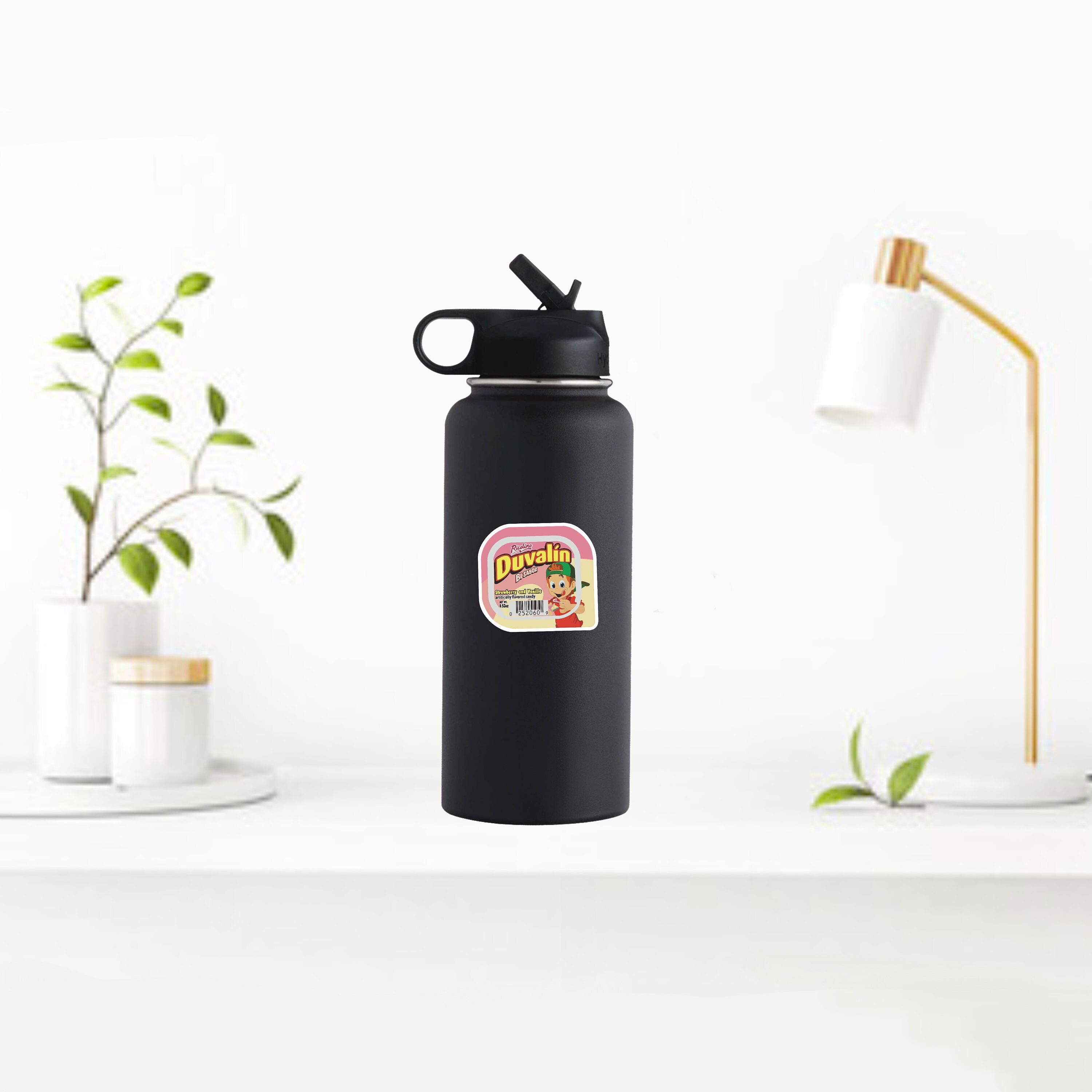 Duvalín Sticker | Water Resistant Sticker | Water Bottle Duvalín Sticker | Water Resistant Sticker | Water Bottle