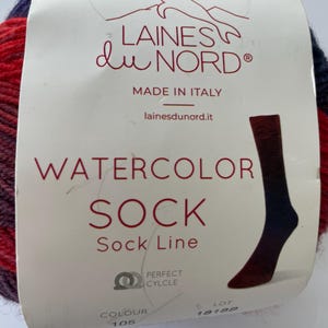 Laines Du Nord Watercolor Sock  #105