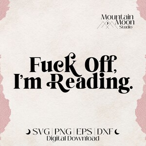 I'm Reading SVG Cut File for Cricut and Silhouette Cutting Machines ...