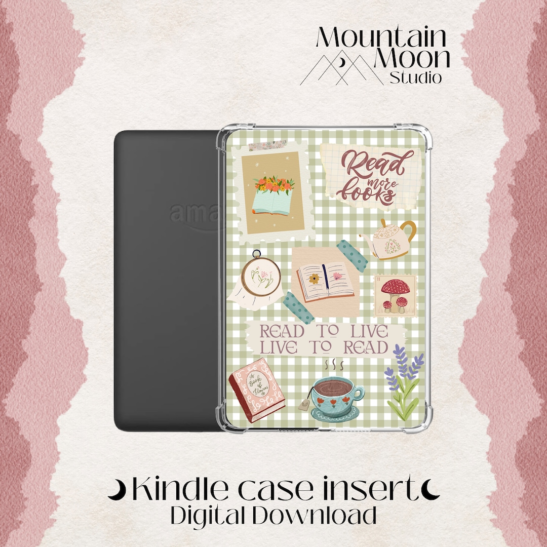 Cozy Vibes Printable Kindle Case Insert | Kindle Paperwhite 10th Gen ...