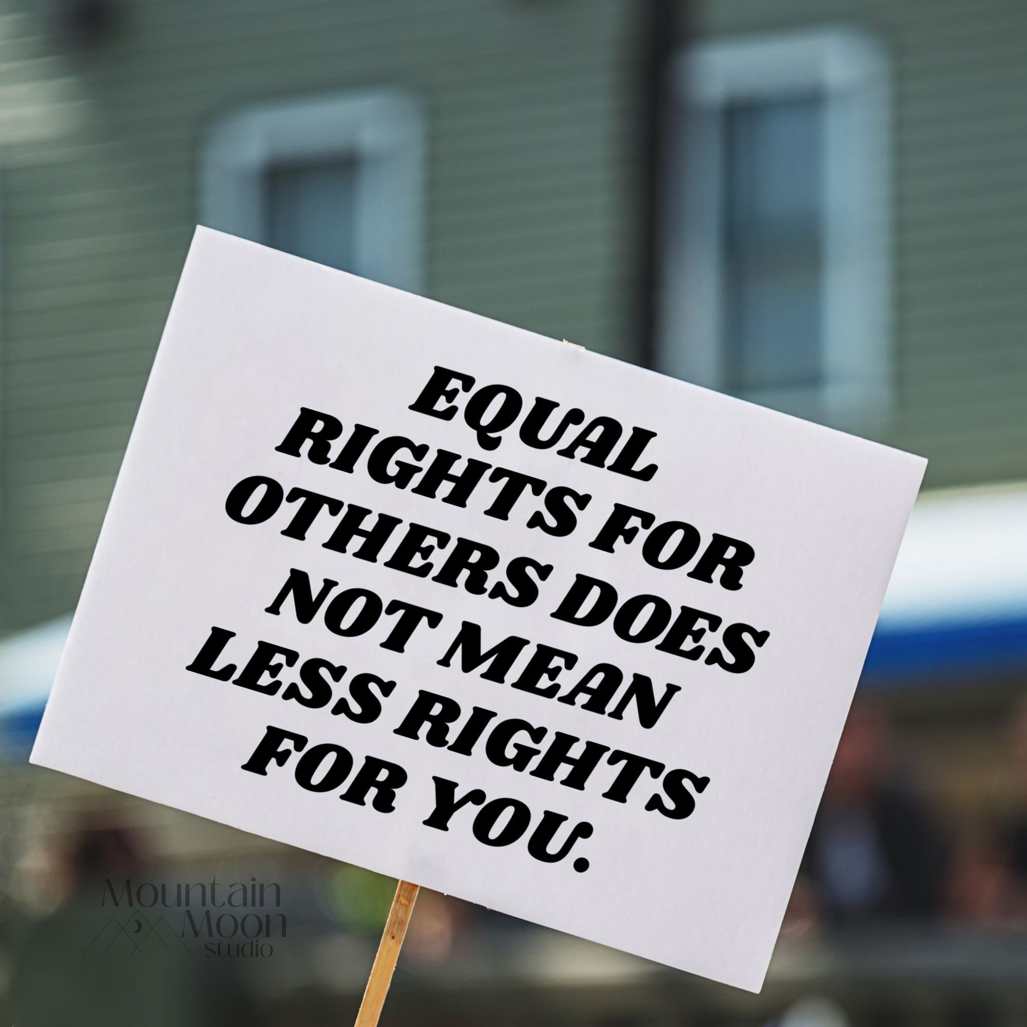 Equal Rights SVG Cut File for Cricut and Silhouette Cutting Machines ...