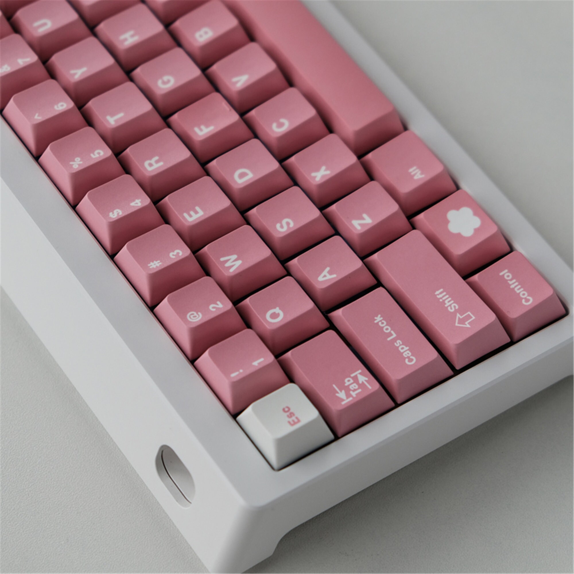Peach Blossom Theme Keycap Set 120pcs/134pcs Pink Keycap Set Etsy