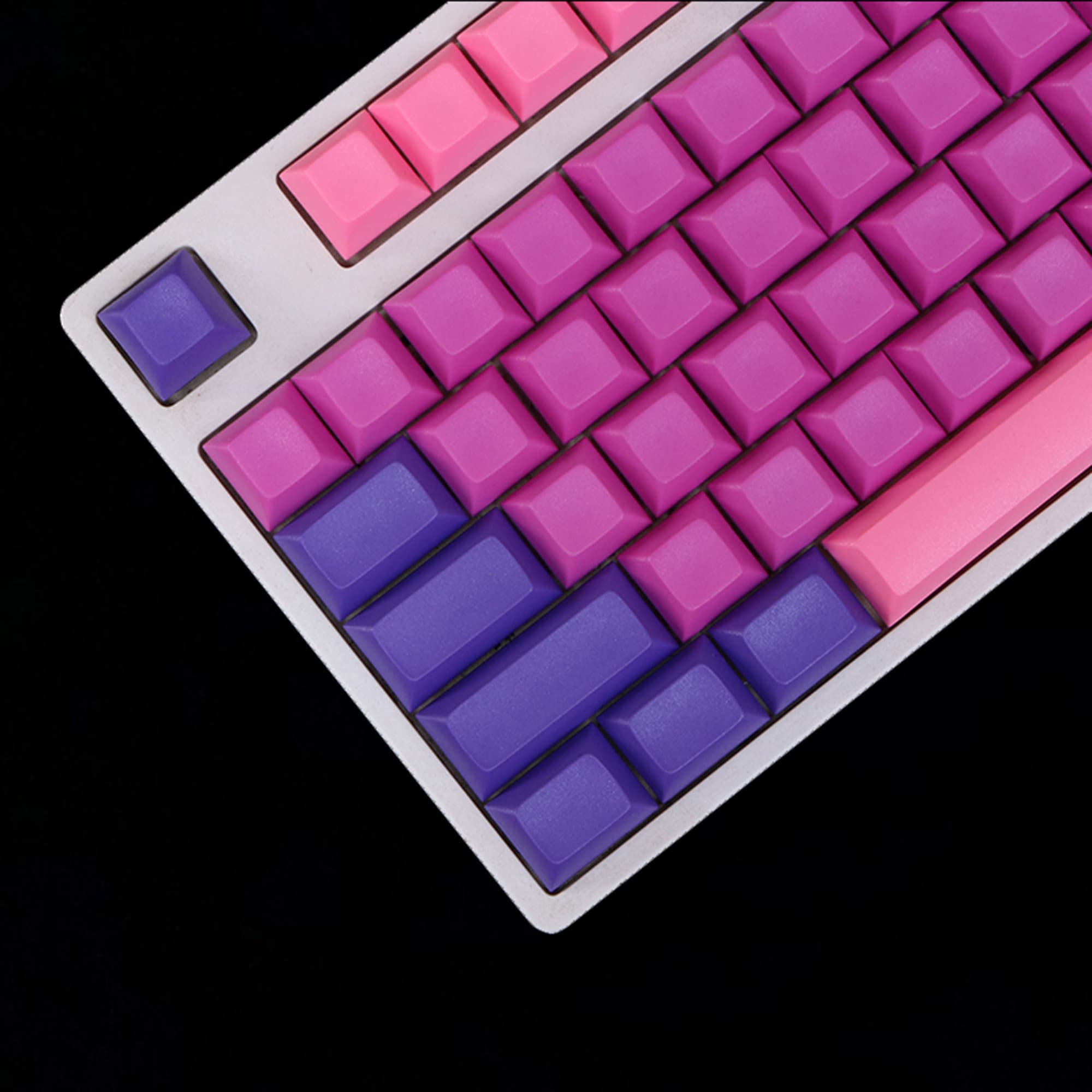 104pcs Blank Key Cap Set DSA Purple Pink Key Cap PBT Etsy