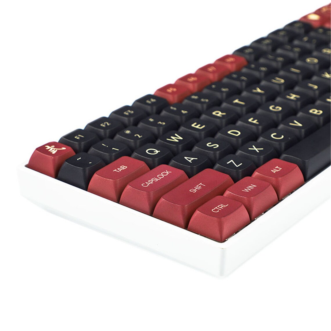 Black and Red Keycaps PBT Keycap Setxda Height Etsy Singapore
