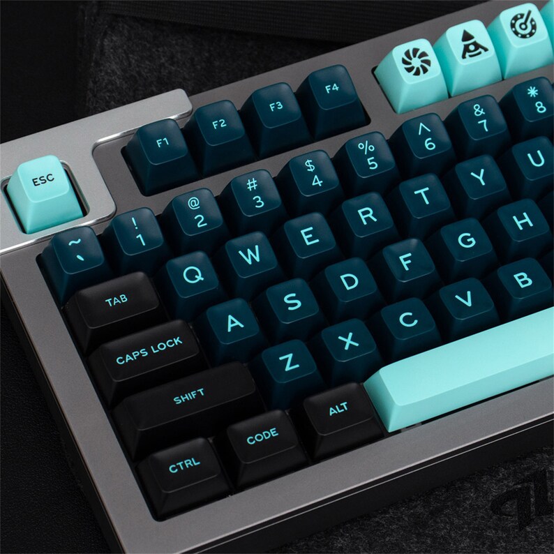 170pcs Dark Blue Keycaps GMK Keycap Set SA Height Keycaps Etsy Australia