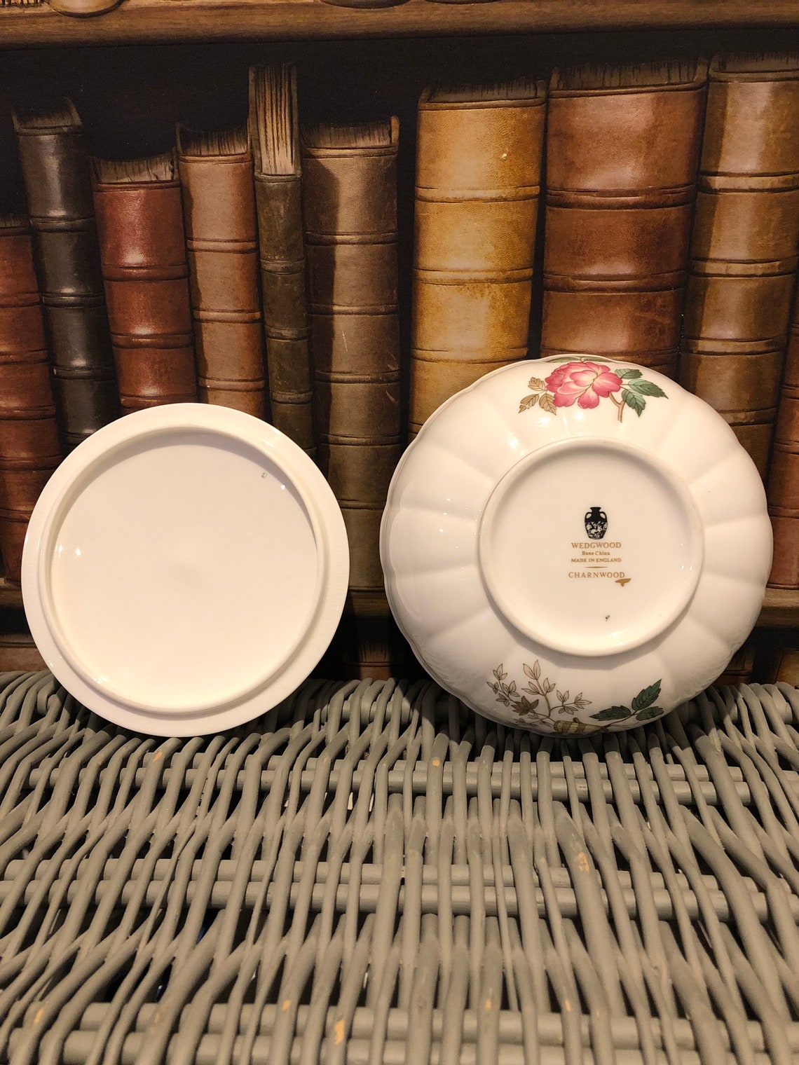 Wedgwood Bone China Charnwood Pattern Bon Bon Dish Trinket Etsy