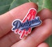 Los Angeles LA baseball LOVE fans shoe charms Father’s Day stocking stuffer birthday gift cupcake toppers goody bags 