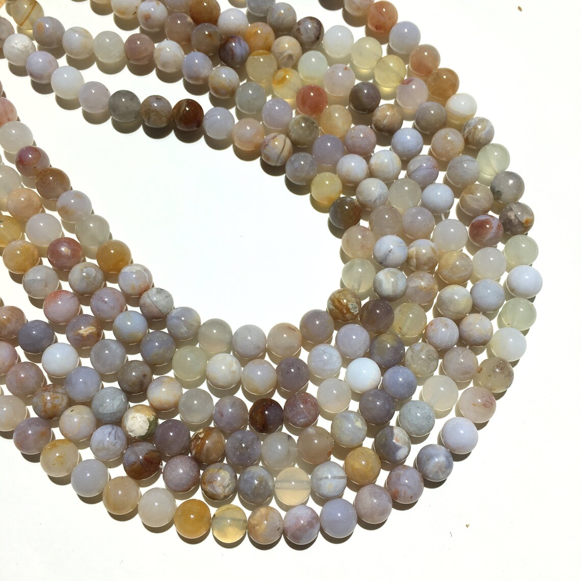 6mm Natural Australian Agate Beads Gemstone Spacer Round Beads | Etsy