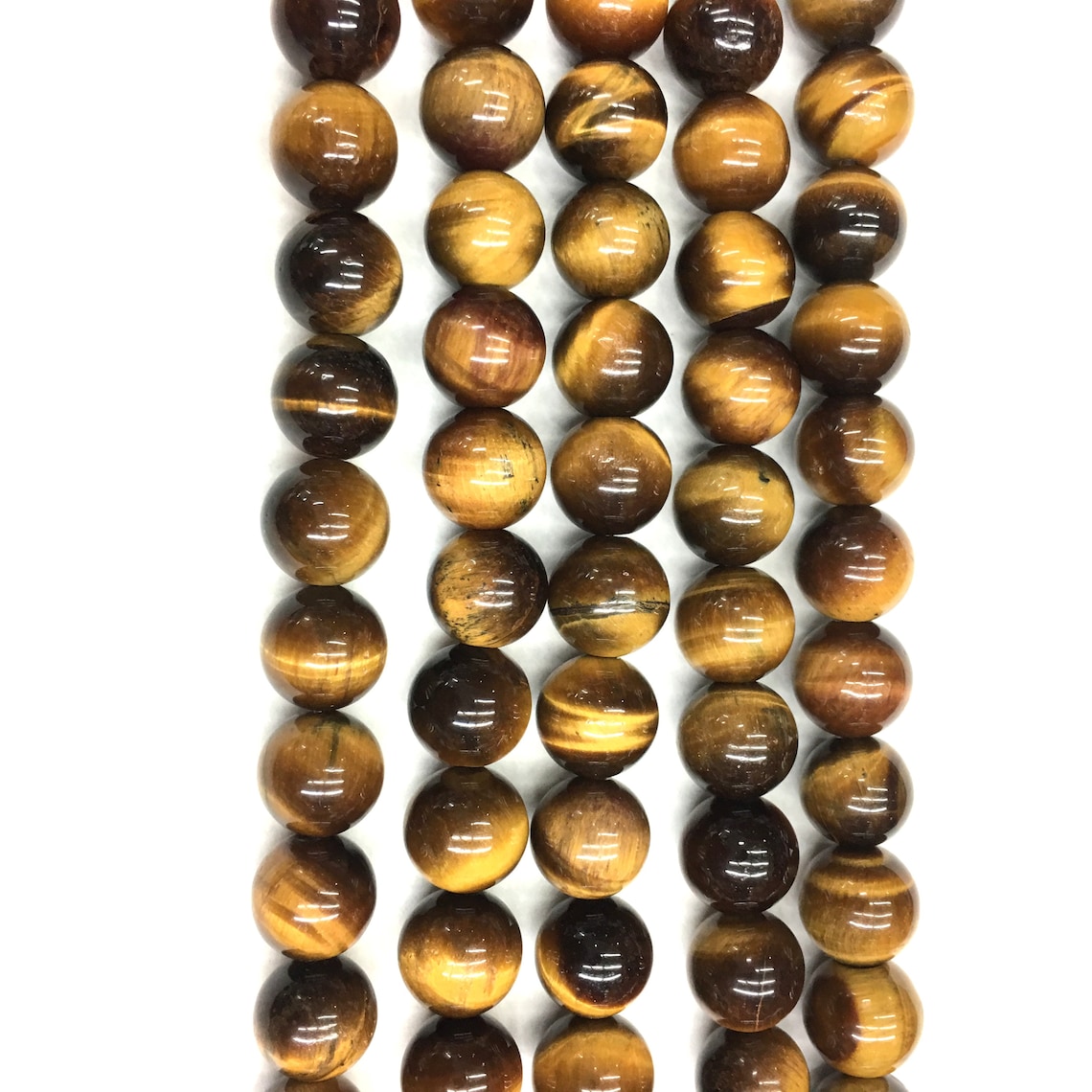 6mm Natural Yellow Tiger Eye Beads Gemstone Spacer Round Beads Etsy UK