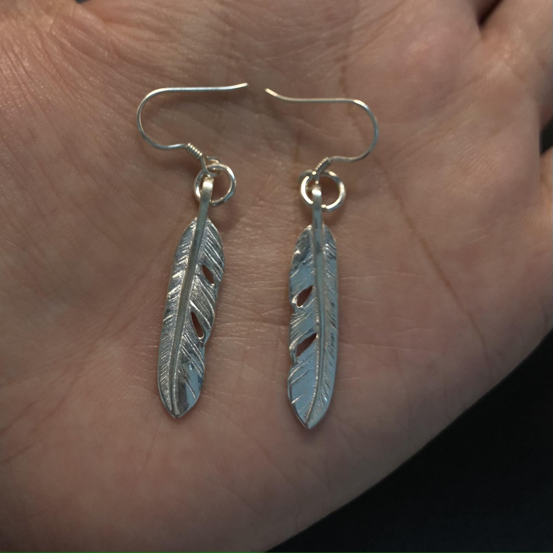 Kinds of Feather Earrings Ear Hook 925 Sterling Silver &brass