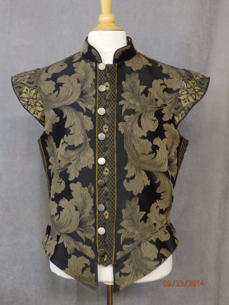 Sleeveless Doublet aka Jerkin Etsy