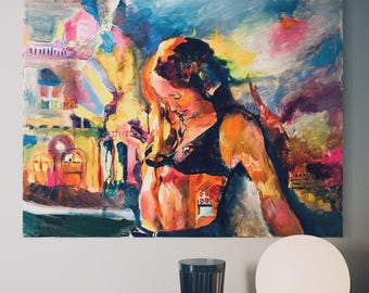 Inside out, original painting