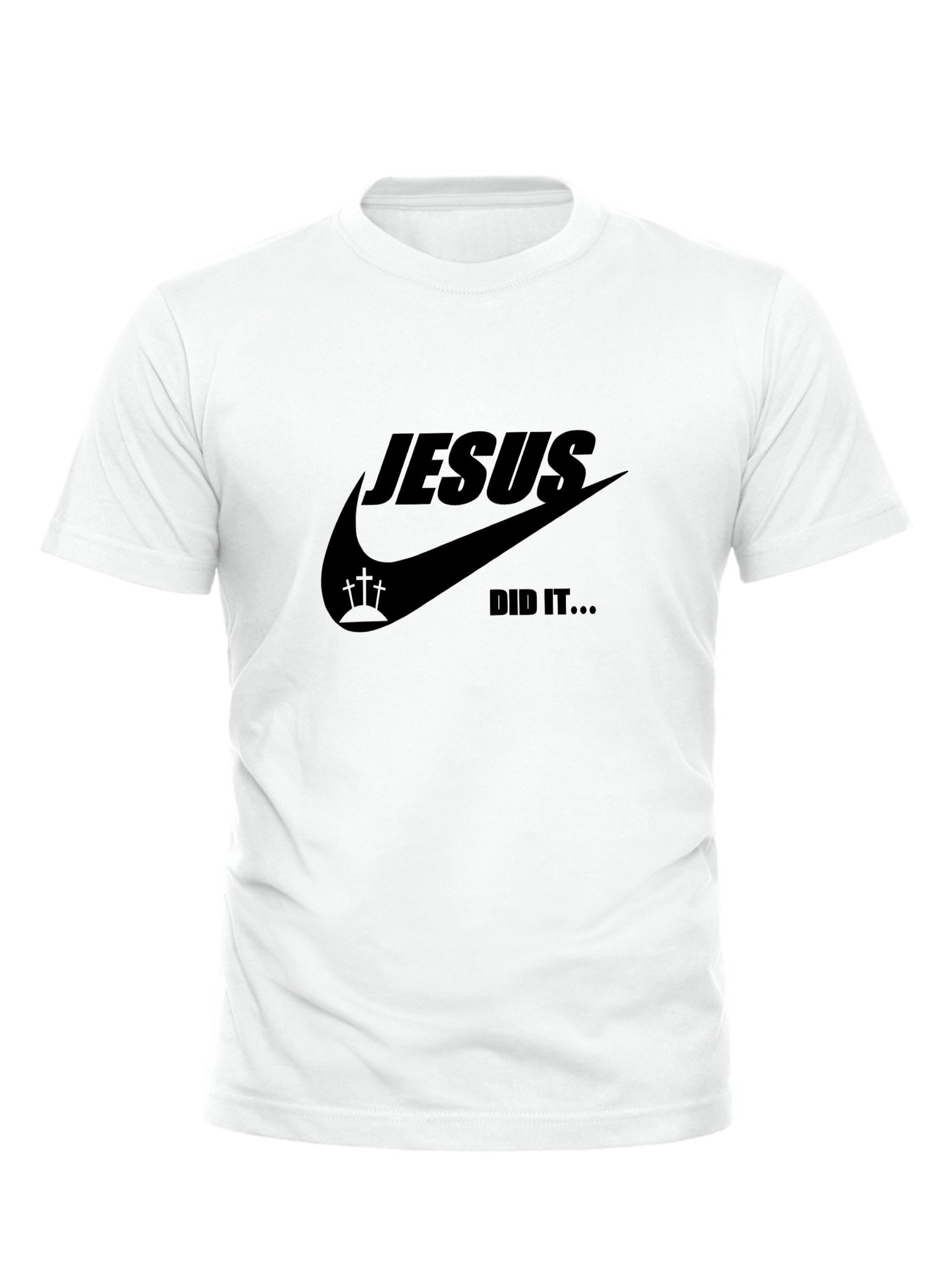jesus did it nike logo