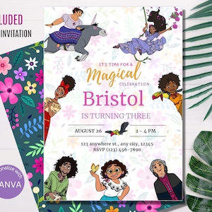 Editable Birthday Invitation Digital, Digital Evite, Editable in Canva Printable Download, invite template birthday supplies