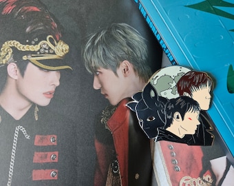 Ateez "Youth" Glow in the Dark Enamel Pin