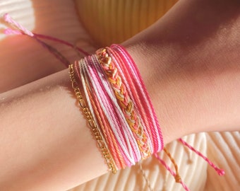 pura vida style bracelet/anklets | wax thread bracelets | adjustable & waterproof!