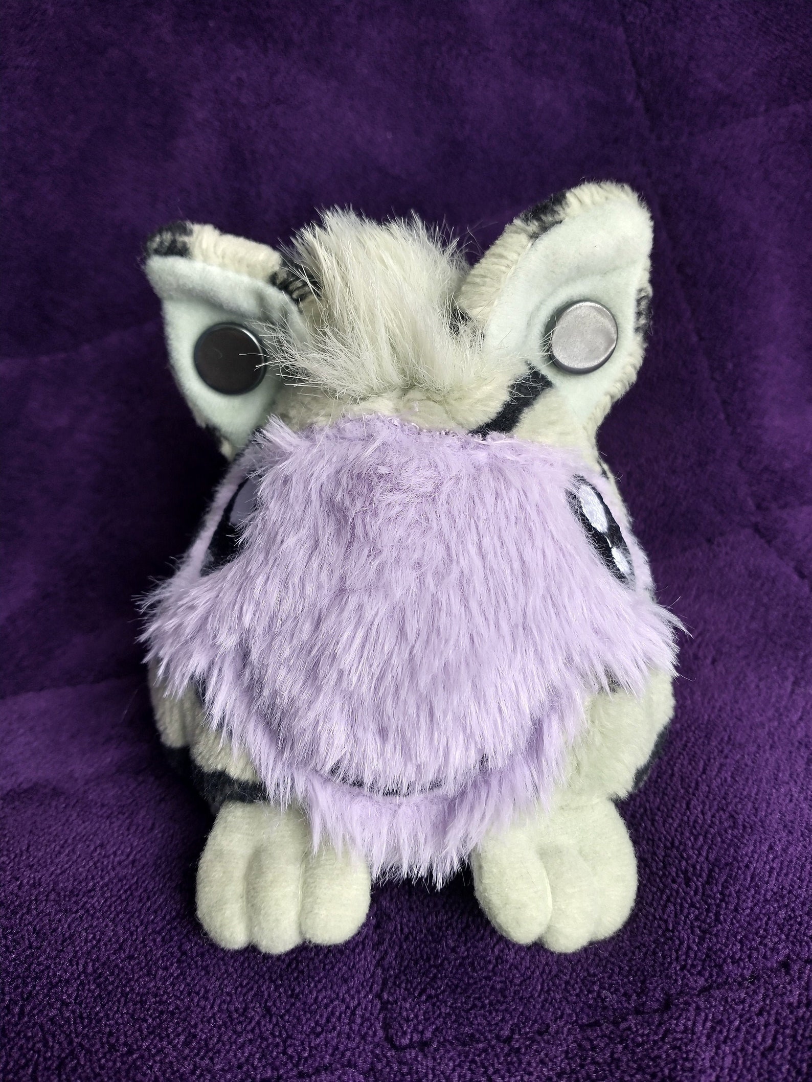 Green & Purple Custom Furby Buddy Oddbody | Etsy