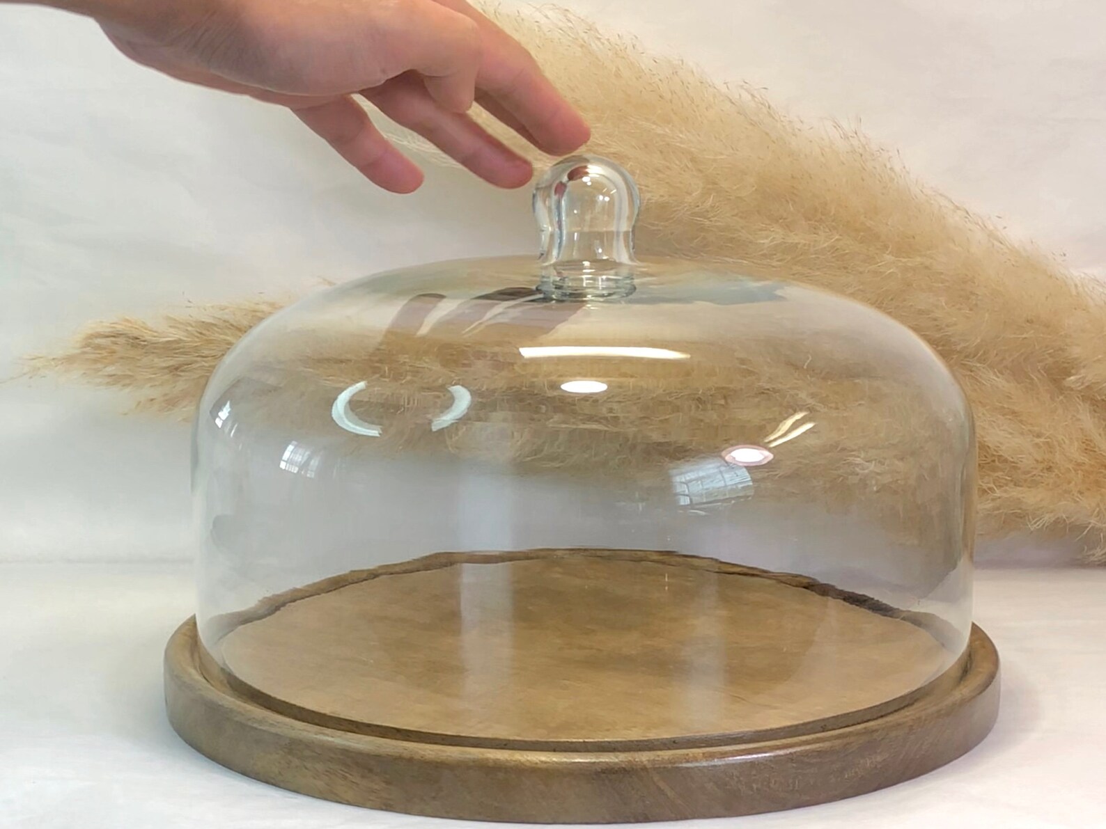 Wooden Cake Stand with Glass Dome Wooden Cake Board with Etsy Wooden Cake Stand with Glass Dome Wooden Cake Board with Etsy