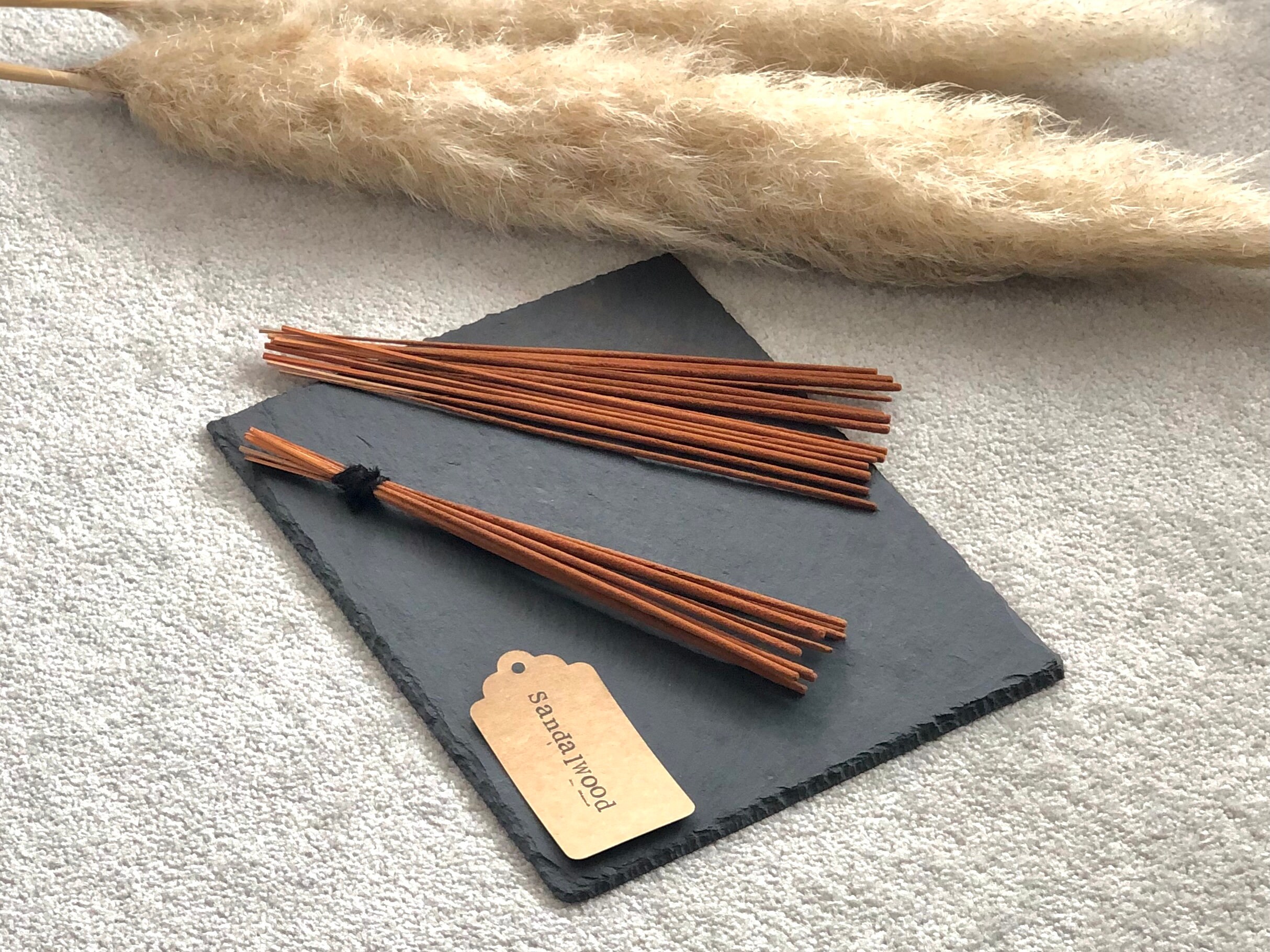 Eco Friendly Sandalwood Incense Hand Rolled Incense Sticks Etsy