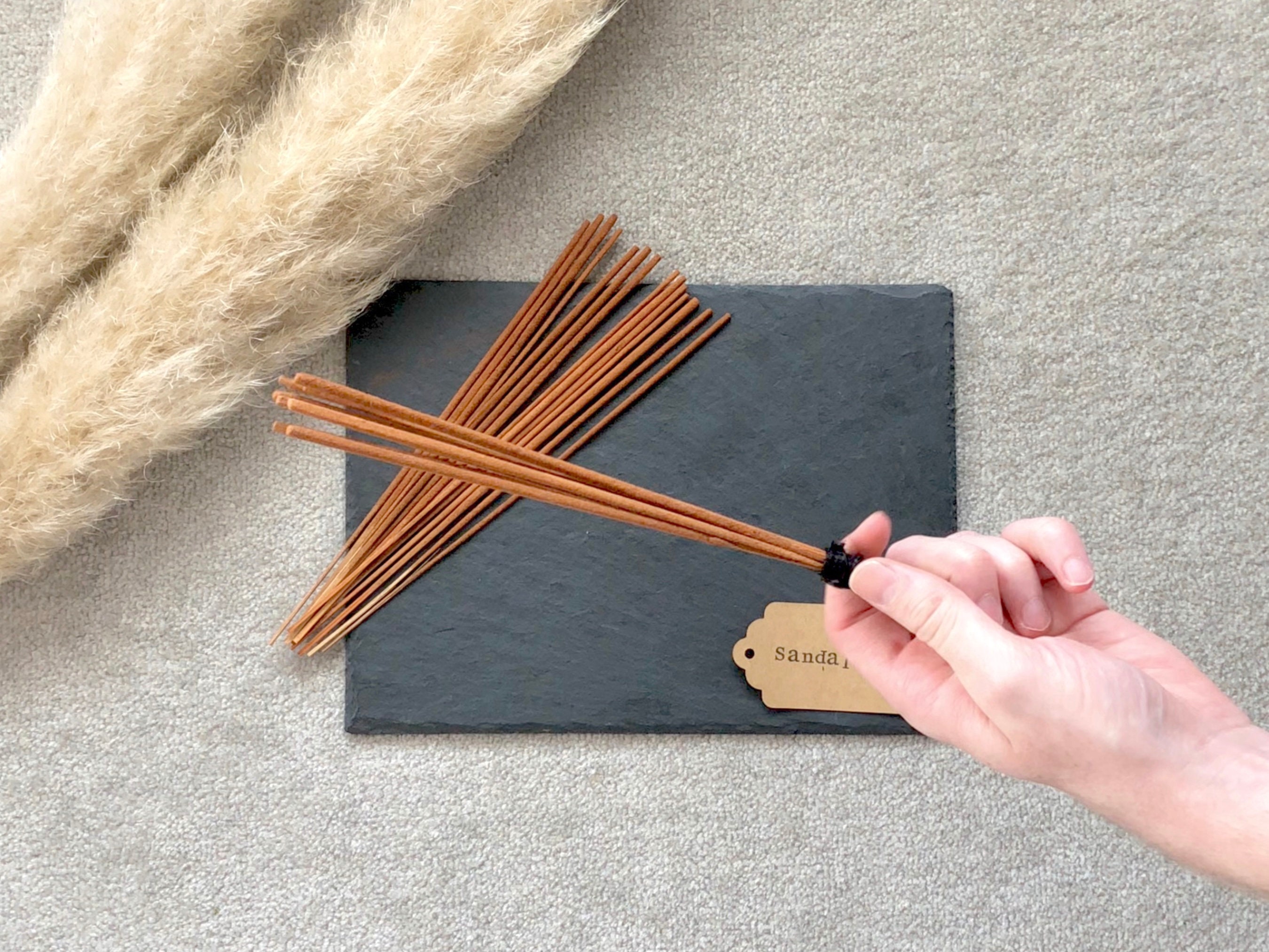 Eco Friendly Sandalwood Incense Hand Rolled Incense Sticks Etsy