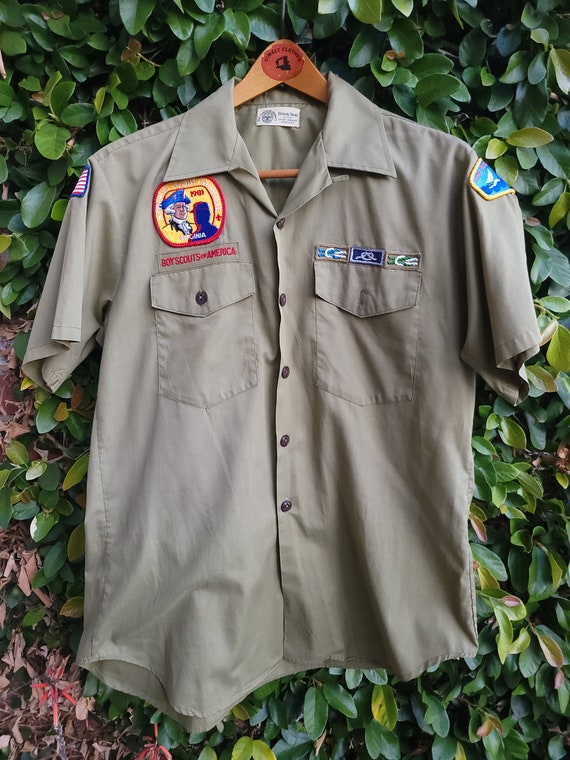 Vintage men's boy scout shirt