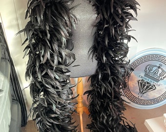 Coque Feather Boa Shade Black Oil