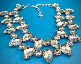 Breast plate necklace